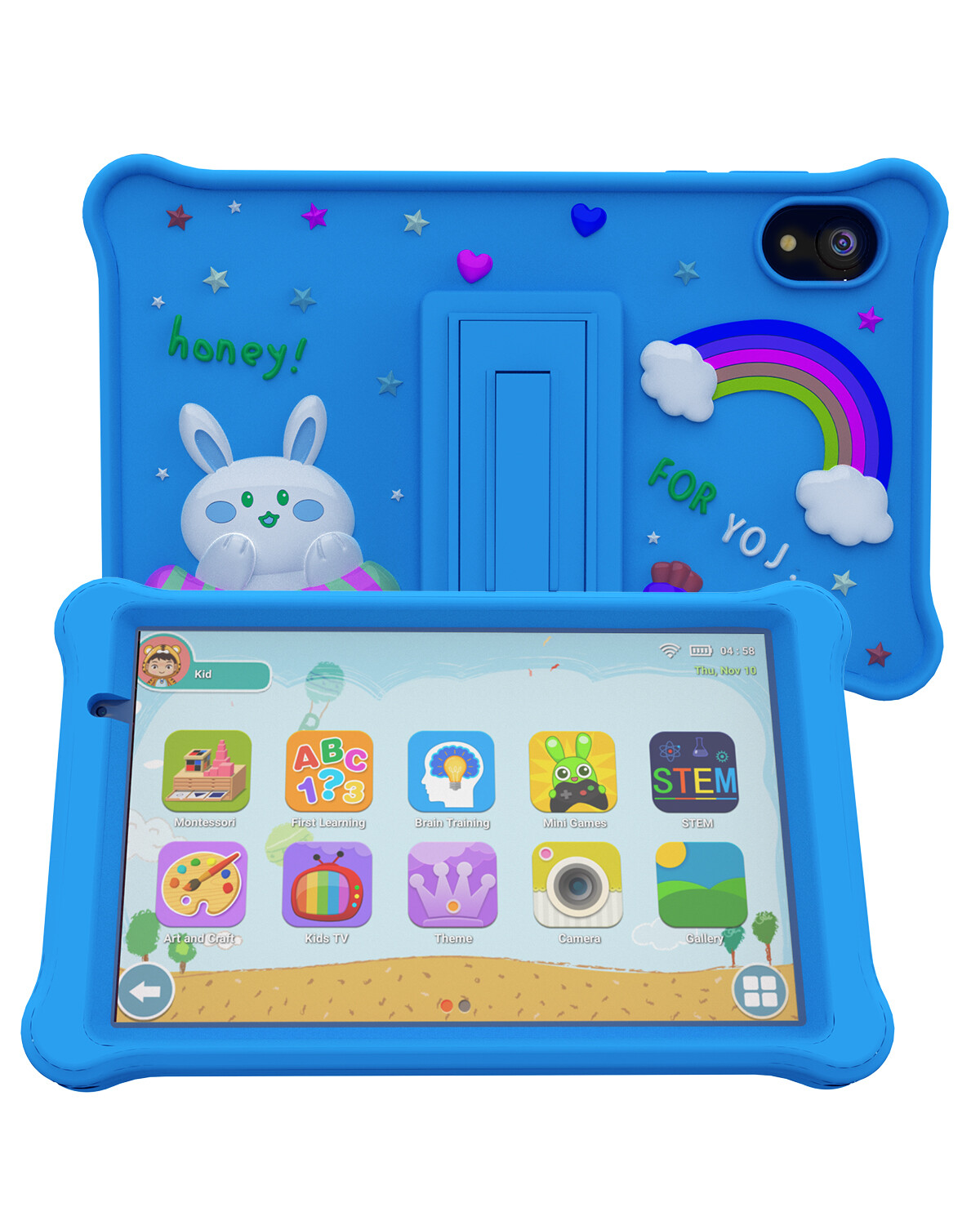 Kids Tablet 8 inch Android Tablet for Kids 32GB WiFi Dual Camera