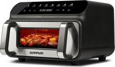 G3 Ferrari Friggitrice ad Aria 10lt 2000W con Griglia Nero Friggisano BBQ G10181