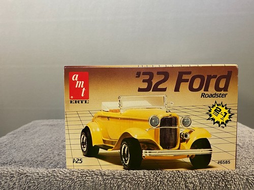 AMT ERTL Escala 1:25 Modelo 1932 Ford Roadster caja abierta bolsas selladas de fábrica - Imagen 7 de 12