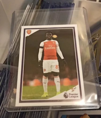 BUKAYO SAKA ARSENAL PANINI PREMIER LEAGUE TABLOID 2019 STICKER #64 *ROOKIE*