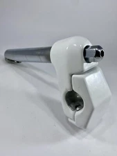 Vintage BMX Overbite Stem White Freestyle Potts Mod CW Hutch GT Kuwahara 1980’s