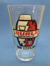 BEER Glass ~ SURLY Brewing Co ~ Minneapolis ~ Get Surly! 
