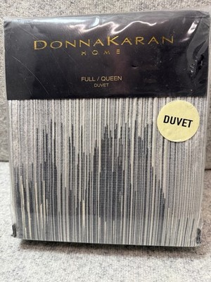 Donna Karan Ember Reversible Full/Queen Duvet $730 NIP.  002