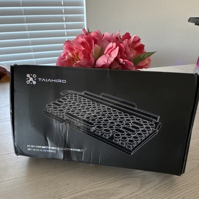 Taiahiro ML-981 Retro Mechanical Keyboard Bluetooth USB Black 2000mAh