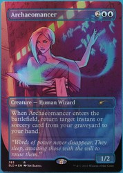 Archaeomancer (Borderless) Secret Lair Drop Series Foil