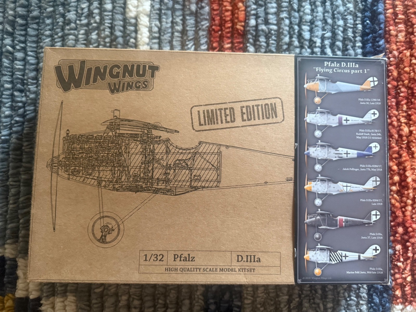 WINGNUT WINGS 32919 Pfalz D.IIIa "Flying Circus part 1" 1/32