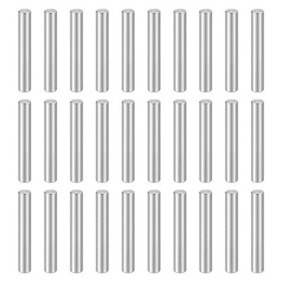 55 Stück Dübelstifte M5 x 40mm Edelstahl 304 für Regalhalterung