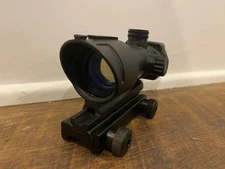 Guarder Illuminated Red & Green Dot Non-Magnified Scope for Airsoft - Black