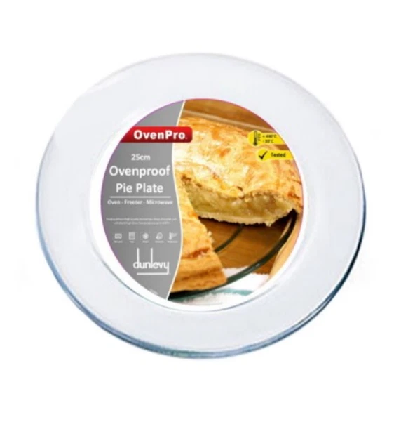 Oven Pro Ovenproof Glass Pie Plate 25cm Px2000