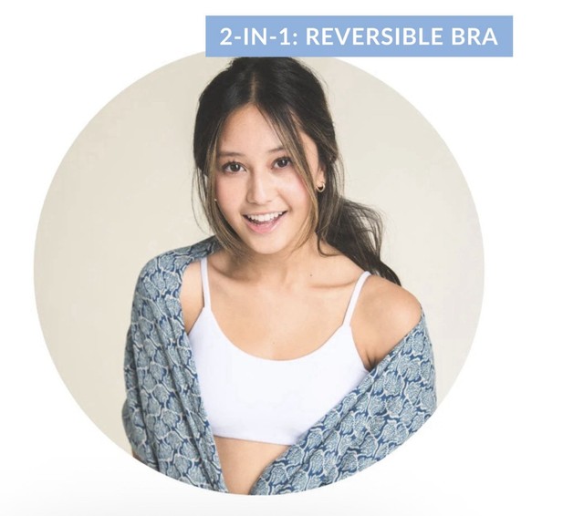 Bleuet Sensory-Friendly Reversible Bra