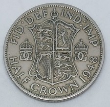 King Gorge VI Half Crown Coin 1948