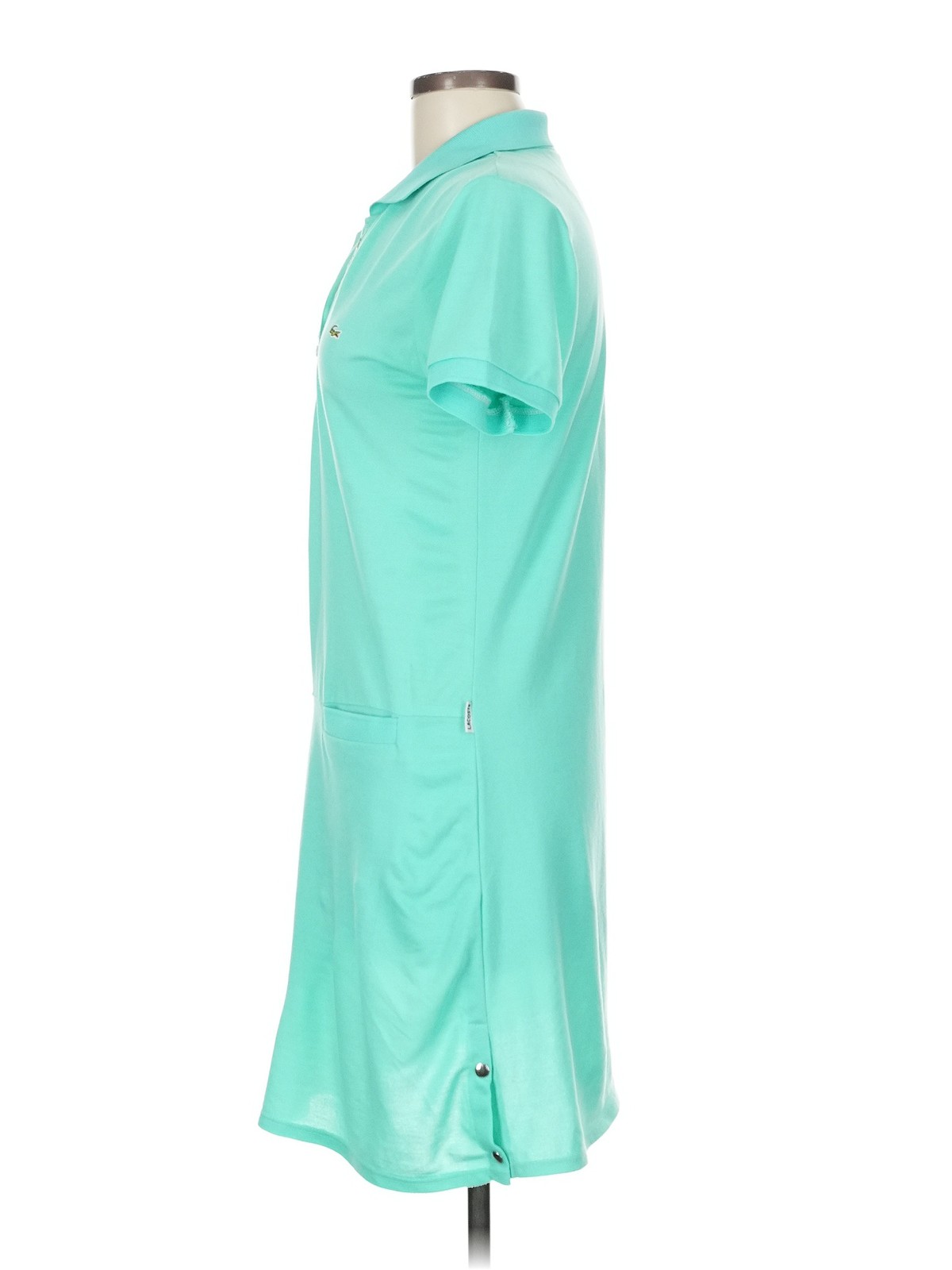 Lacoste Women Green Casual Dress M thumbnail 4