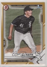 2021 Bowman Draft Gold 45/50 Wes Kath #BD-43 8at