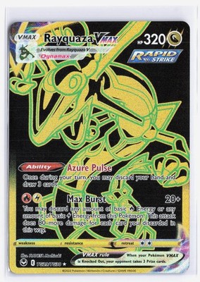 Rayquaza VMAX (Secret) Secret Rare SWSH12: Silver Tempest Trainer