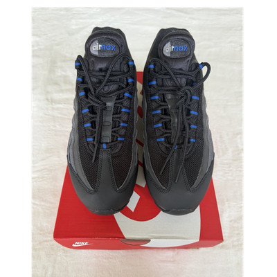 Nike Air Max 95 OG Herren Sneaker Schwarz Grau Blau Größe 42.5 IM5987-010