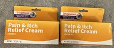 Walgreens Numbing Cream Pain Itch Cream Walgreens Brand 2 Oz Lot Of 2 -READ