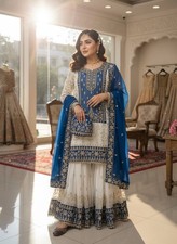 Pakistani Eid Dress Salwar Kameez Ready To Wear Suit Wedding Party Bollywood New