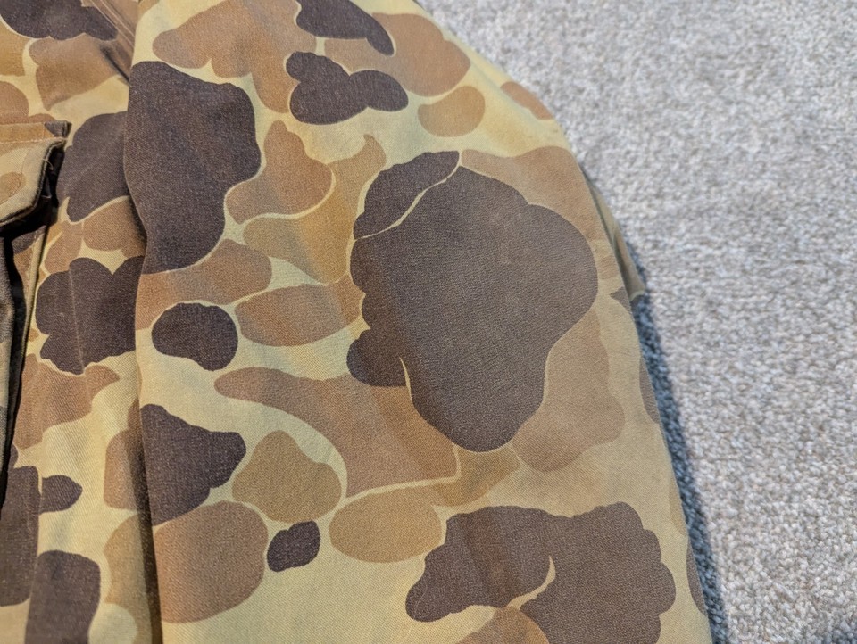 Veste de chasse Bob Allen vintage années 70 canards illimités