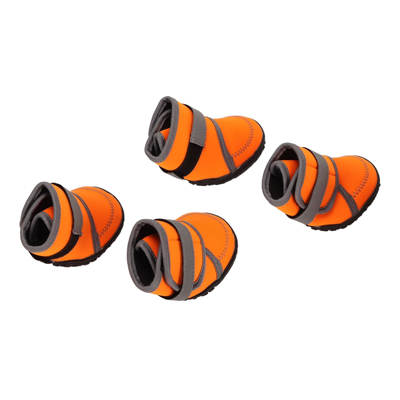 4pcs Dog Boots Waterproof Reflective Pet Shoes For Outdoor Activities Excellent