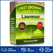 Lawnmax Certified Grass Seed - Fast Growing Blend for Thin Areas - 1kg 18.90 per kilo