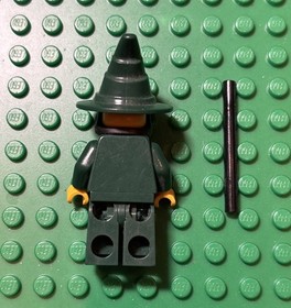 Lego Castle Kingdoms Wizard green baby dragon minifigure 7955