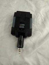 100 Watt Power Inverter 12V Cigarette Lighter. 115VAC USB Port. Working. VGC