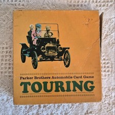 1965 Parker Brothers Automobile Touring Card Game, Missing Original Instructions