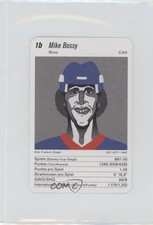2017-18 Legends International Ice Hockey Trumps German Mike Bossy #1b HOF 8i3
