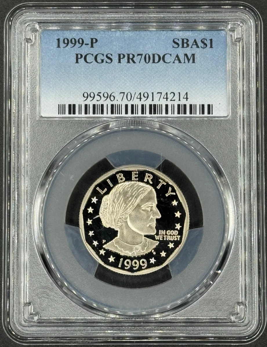 Proof PCGS 1999 Susan B Anthony Dollars (1979-1981, 1999) for sale