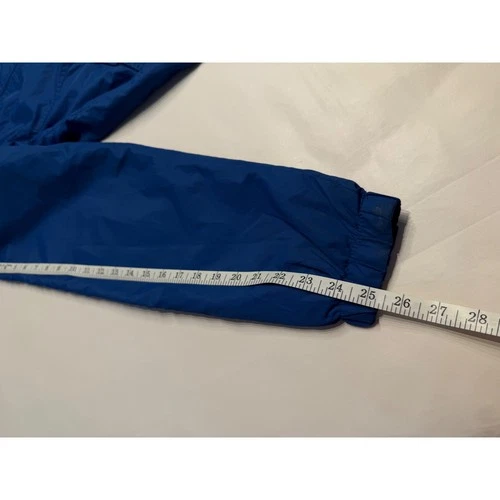 BCG Blue Full Zip Windbreaker Jacket Mens XL Mesh Lined Lightweight Activewear image 10