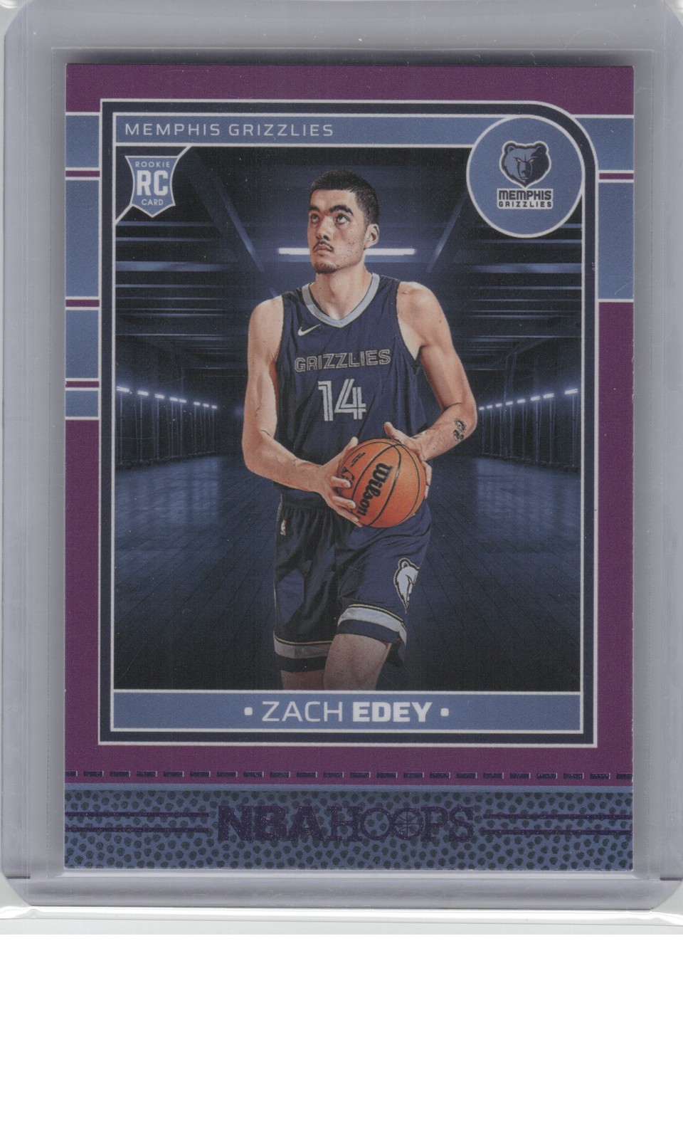 2024-25 Hoops #239 Zach Edey Purple B21R4C99