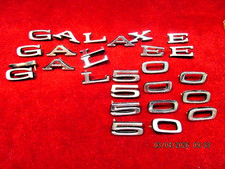 Vtg 1967 Ford Galaxie 500 Oem Quarter Panel Fender Emblems Fomoco C7ab Set Vtg 1967 Ford Galaxie 500 Oem Quarter Panel Fender Emblems Fomoco C7ab Set