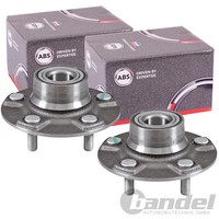 2X A.B.S. RADLAGER-SATZ Hinten Beidseitig Passend FüR Nissan Almera Maxima