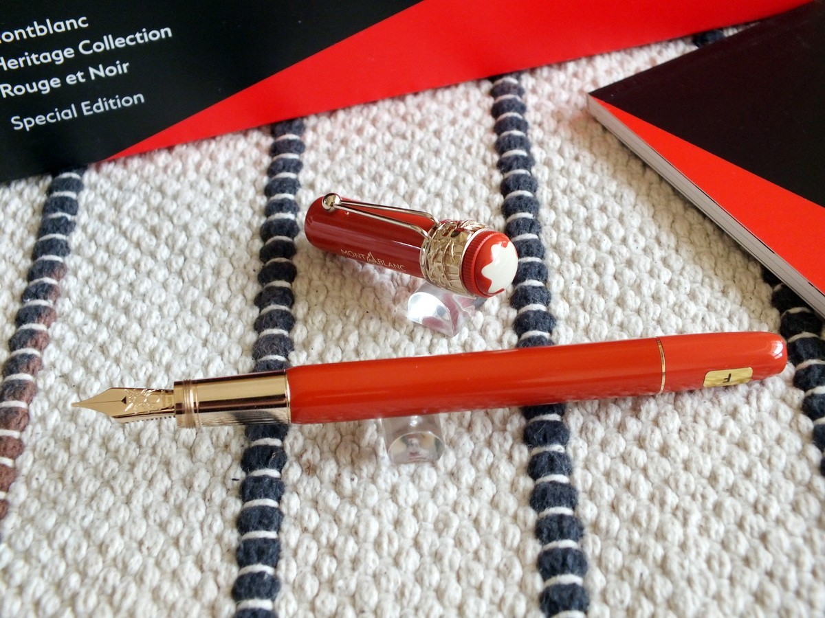 Montblanc Heritage Rouge et Noir Spider Metamorphosis Coral