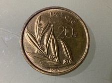 Belgium 20 Francs 1982 Circulated