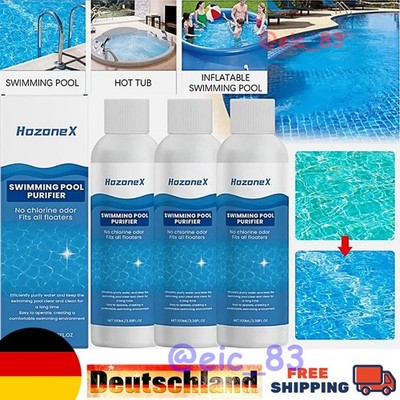 Swimming Pool Purifier Liquid Clears Cloudy Water for Inground & Above Pools