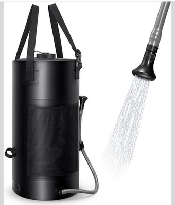 Portable 3 Gal. Camping Shower  Bucket Outdoor Shower