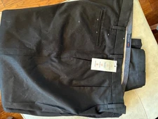 Men's 44/30 Black Flex Comfort Dockers Pants Wrinkle Free New w Tag