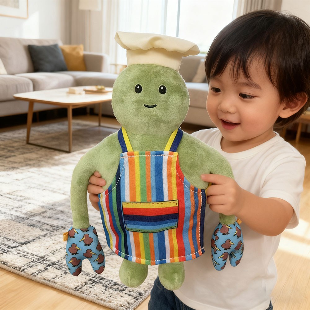 11inch The Tiny Chef Plush Toy Soft Stuffed Doll from Tiny Chef Show Toy Gift SP