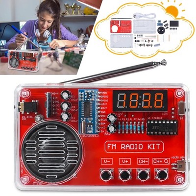 Zum Selbermachen Digital RDA5807 FM Radio Elektronik Kit 50-108MHZ DIY Löten Übu