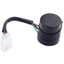 3 Pins Round Turn Signal Flasher Relay Blinker for 50-250cc Motorcycle Scooters