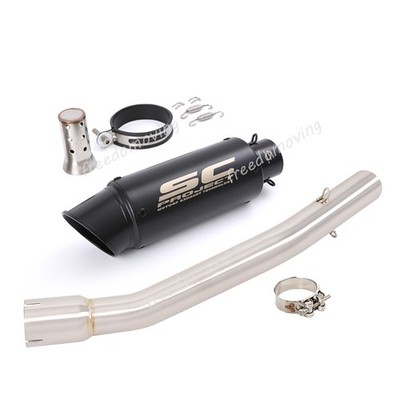 R1 For YAMAHA YZF R1 1998-2003 Exhaust Tip Mid Link Pipe Muffler Black DB Killer