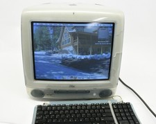 Apple iMac G3 M5521 512MB iOS X 600 MHz PowerPC G3 Keyboard M2452 Works