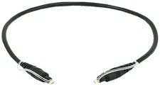 ULTRA GOLD TOSLINK Digital Audio Cable 1.5 ft SPDIF Fiber Optic feet Optical 