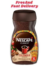 Nescafe Clasico Colombia Medium Roast Instant Coffee, 6 oz