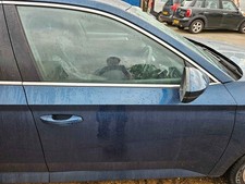 Skoda Superb MK3 2016 Genuine Right Front Door Lava Blue Met W5Q 3V0831056B