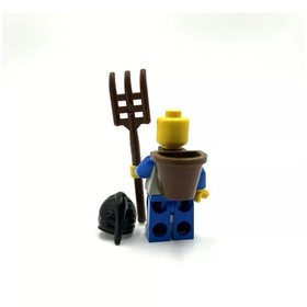 LEGO Peasant Blue Legs minifigure Castle 6103 mini figure