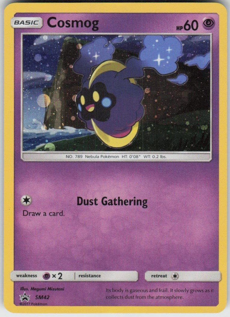 Holo Cosmog - SM42 Promo Sun & Moon Promo Near Mint