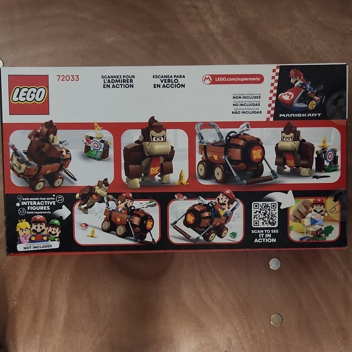 LEGO Super Mario Mario Kart Donkey Kong & DK Jumbo 72033, 387 pcs