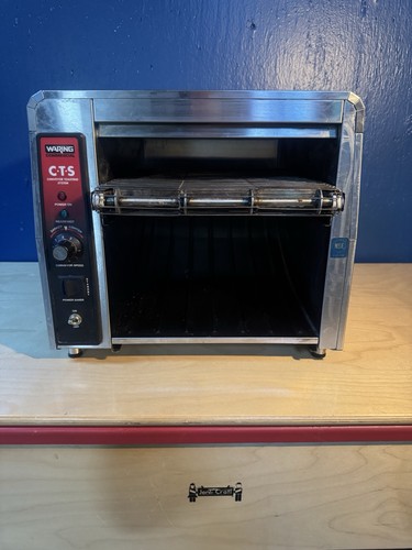 Waring CTS1000 Commercial Conveyor Toaster – 120V Heavy-Duty Stainless Steel